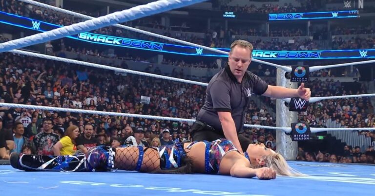 Giulia’s SmackDown Loss To Blake Monroe Ends Under Strange Circumstances