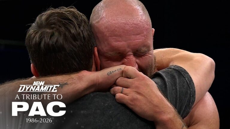 Jon Moxley and Bryan Danielson make amends to honor PAC’s legacy | A Tribute to PAC