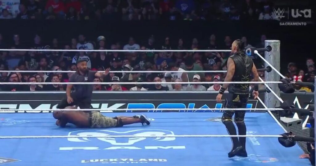 R-Truth’s SmackDown Match Stopped After Real Injury Scare